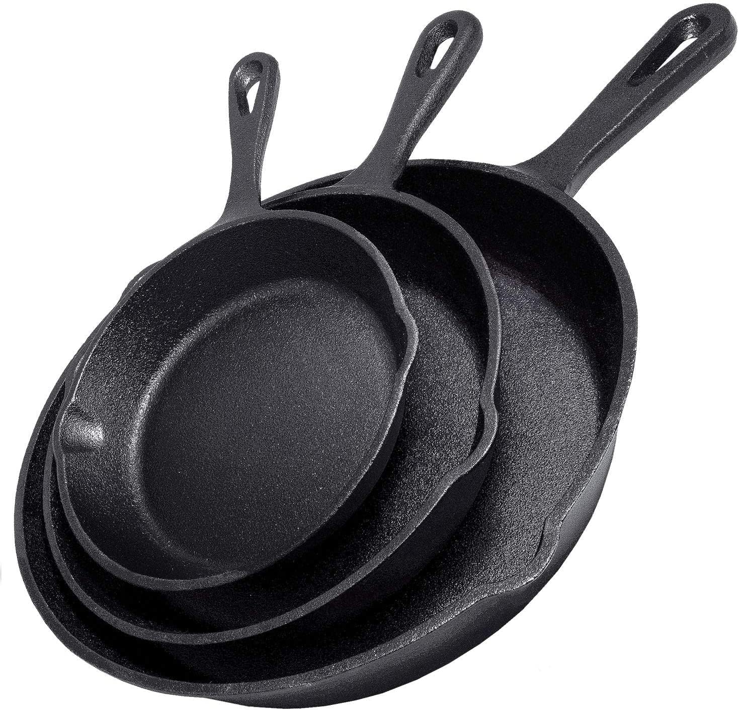 Cast Iron Corn - Padella in Ghisa Antiaderente 14/16/20cm per