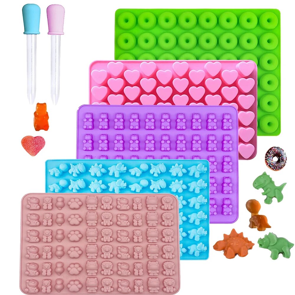 Stampi per orsi gommosi Mini s - Donut Mold Silicone recensione e prezzo