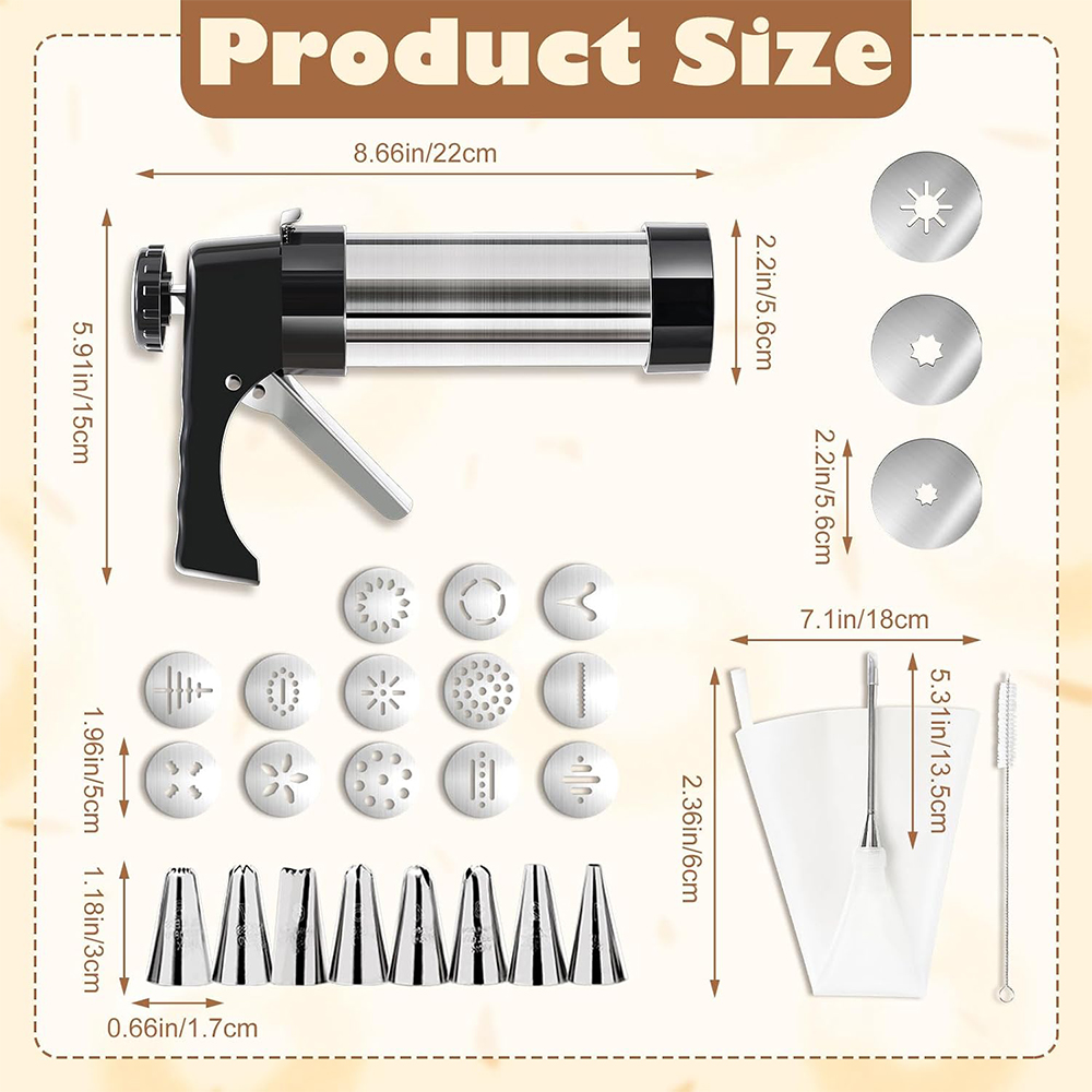 LMETJMA Kit 3 in 1 per la Prep - Churros Maker Gun recensione e prezzo