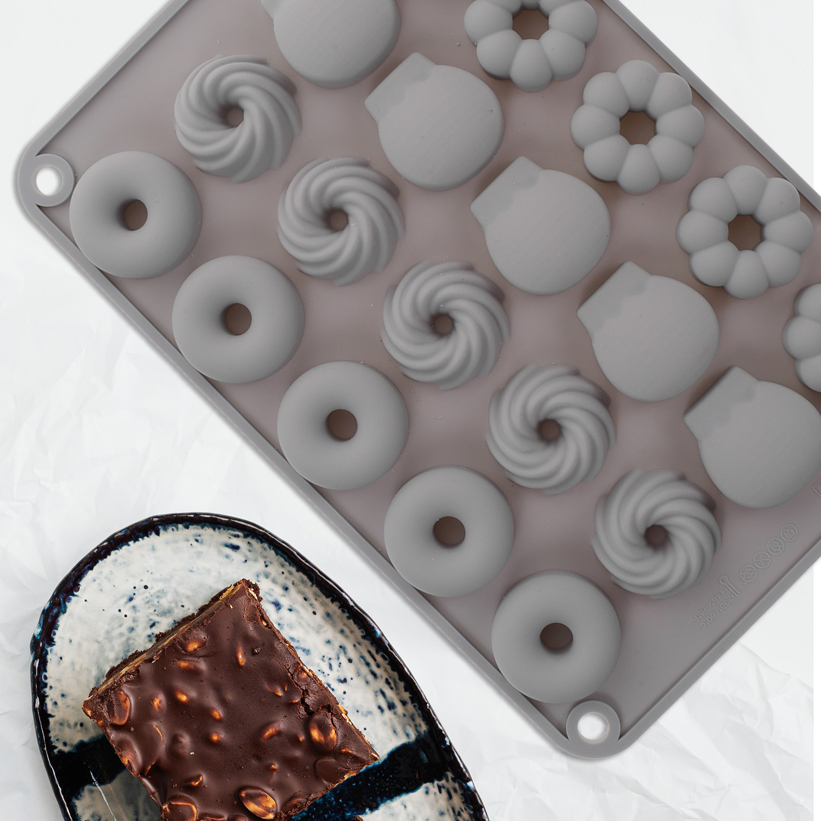 Stampo in silicone per mini ci - Donut Mold Silicone recensione e prezzo